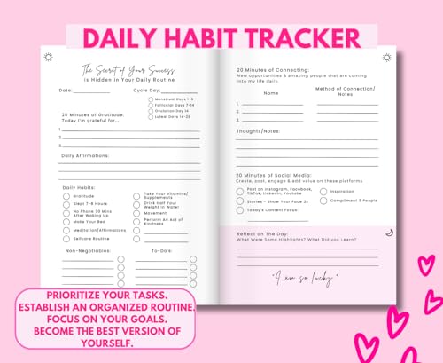 Habits are Hot Journal : Your 90 Day Guide to Becoming Your Ultimate Self