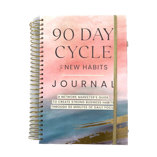 90 Day Habits Journal: Network Marketing Edition